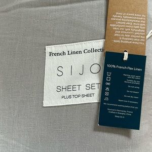 SIJO French Linen Sheet Set